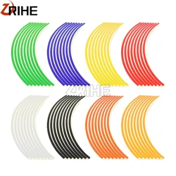 Universal Waterproof Motorcycle Wheel Rim Reflective Sticker Motorcycle Decal FOR Honda YAMAHA SUZUKI for BMW BENELLI KAWASAKI