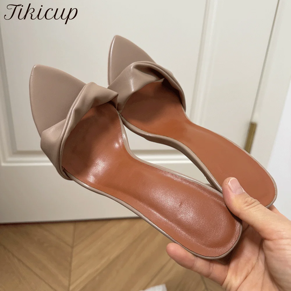 

Tikicup/пикантные женские тапочки цвета хаки, матовые туфли-лодочки на шпильке с острым носком, элегантные шлепанцы на высоком каблуке 12 см для вечеринки, свадебного платья