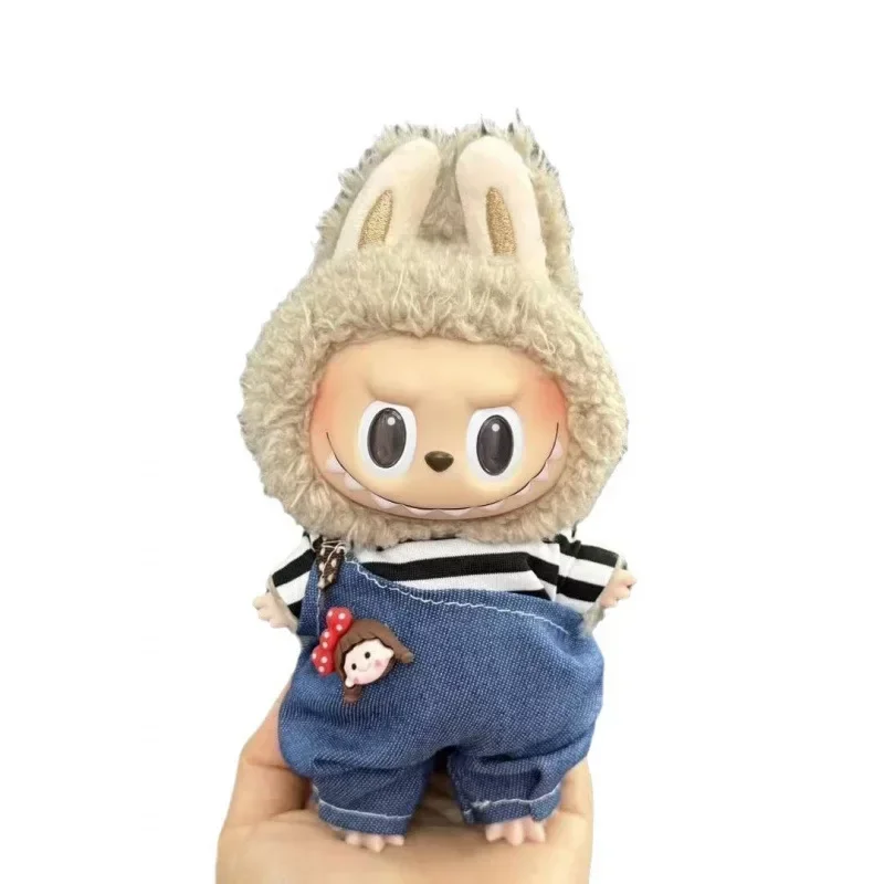 Si applica ai vestiti per bambini Labubu, vinile peluche da 17 cm, Labubu Sit Party, tuta sostitutiva di prima generazione e seconda generazione