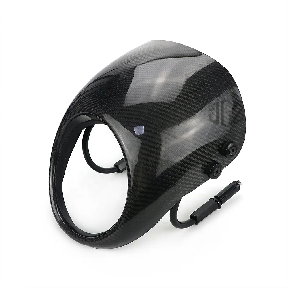 

Motorcycle Real Carbon Windscreen Wind Deflector Cover Windshield Windproof Hood for VESPA GTS 125 150 200 250 300