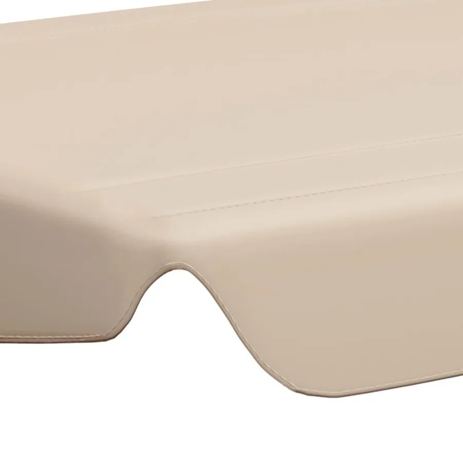 Replacement Canopy for Garden Swing Beige 74 66.1x43.3 57.1