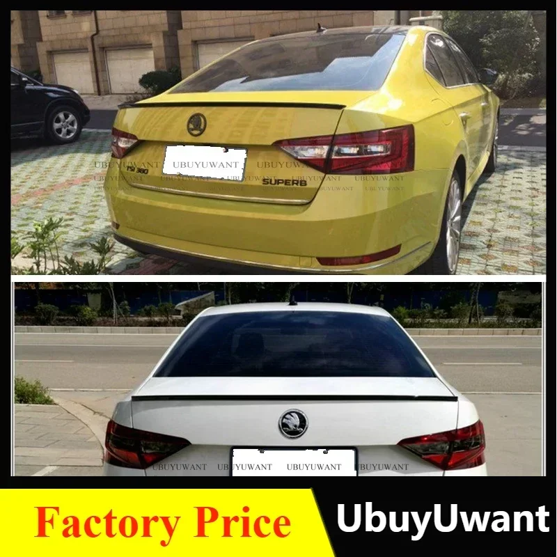 

Car Accessories For Skoda Superb 2015- 2019 Tail Trunk Boot Lip Wing Rear Spoiler Decoration