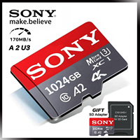 Sony 256GB High Speed Memory Card 128GB 512GB 1TB Class 10 Micro SD Card 64GB 32G SD Memory Card For Nintendo Switch Phone/Ps4