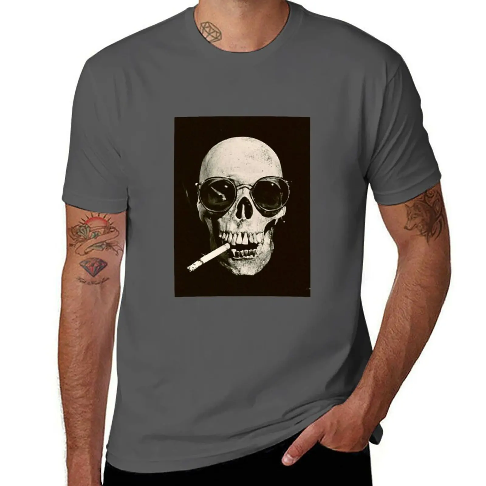 

Warren Zevon Skull T-Shirt street wear funny shirt cotton t shirt men