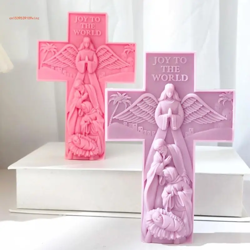 Blessed Religious Silicone Resin Molds Hanging Decorative Moulds Soap Making