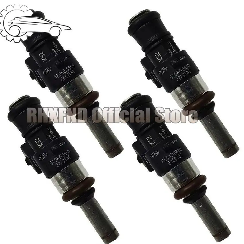 4 New High-Quality Fuel Injectors 0280158038 0 280 158 038 Suitable for BMW R1200 F 650 GS ST R T