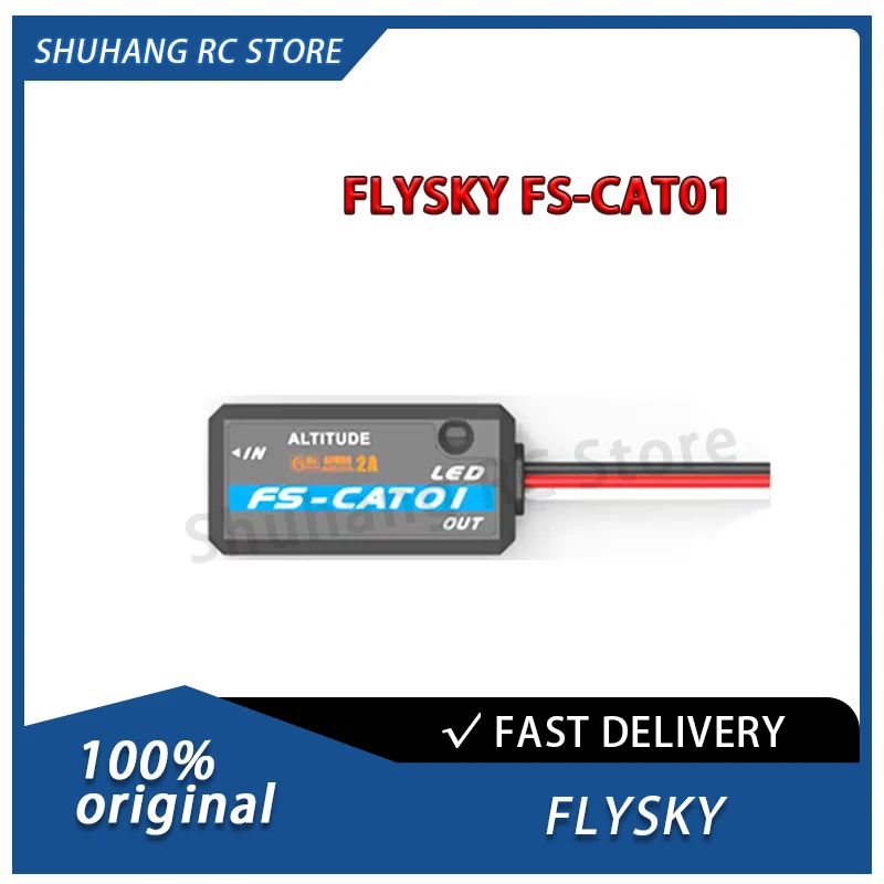

FLYSKY Fusi FS-CAT01 Altitude Sensor I.bus Lightweight Design for RC Aircraft Altitude Sensor FLYSKY Receiver Matching Sensor
