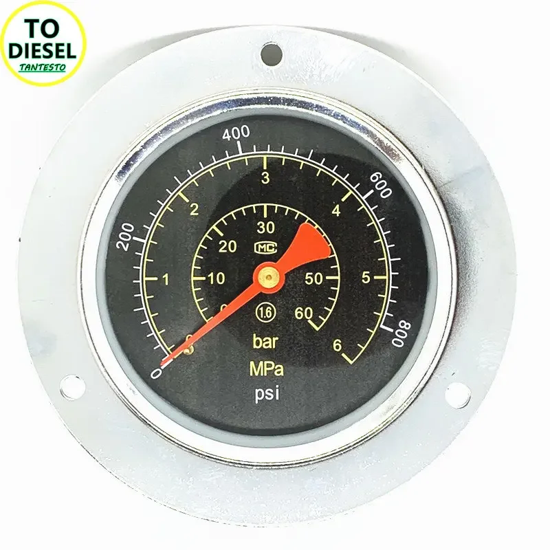 Diesel Test Bench Pressure Gauge 0.16/0.25/1.6/6mpa Diameter 133mm