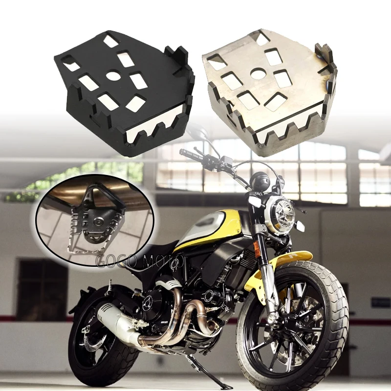 

Accessories For Ducati Scrambler800 Scrambler400 Brake Lever Extension Pedal Step Tip Plate Enlarge Extender SCRAMBELER 400 800
