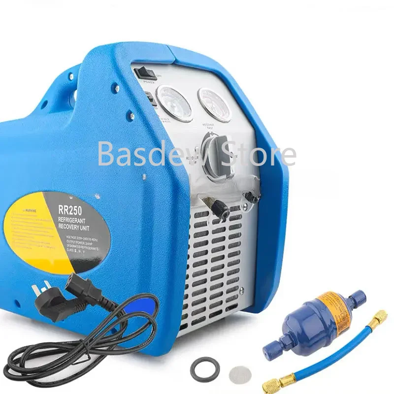 Automatic refrigerant recovery machine, dual cylinder refrigerant pumping fluorine refrigeration machine