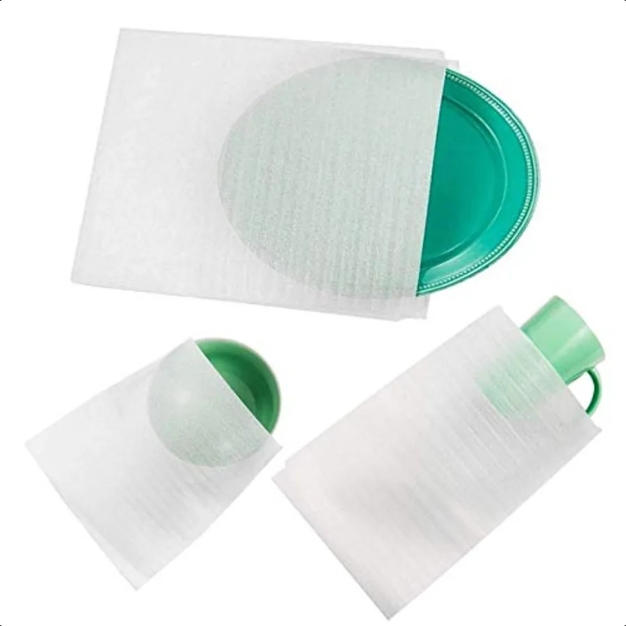 

60 Pack Foam Pouches 3 Sizes Thick Cushion Wrap Pouches Foam Wrap Sheets Packing Pouches Against Chipping Breakage for Packing