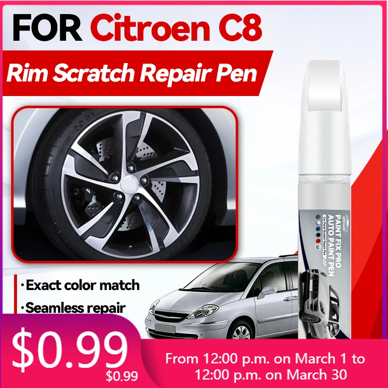 

Автомобильные аксессуары для Citroen C8 1996-2026: набор для ремонта царапин и кузова, инструменты для покраски автомобилей