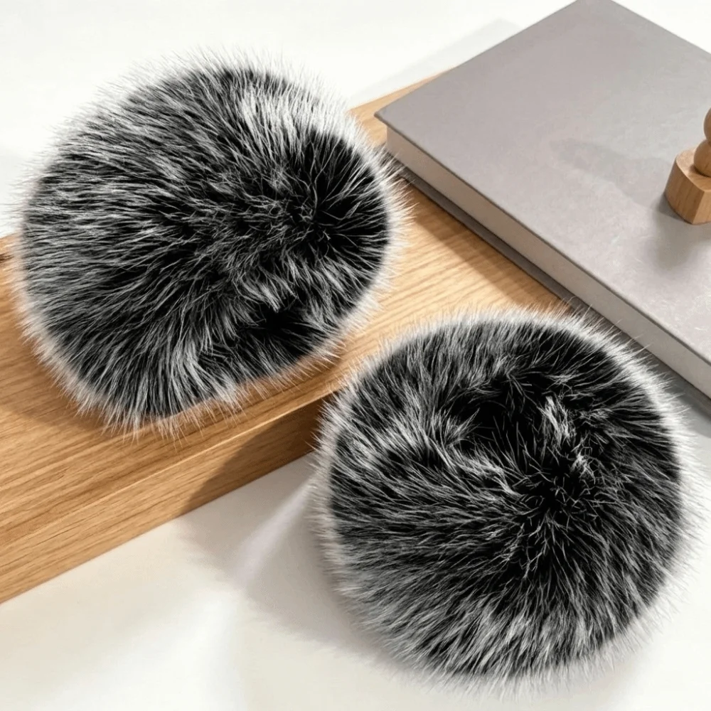 Fashion Solid Color Faux Fur Wrist Cuffs Keep Warm Soft Jacket Arm Warmers Wrist Cuff Windproof Sleeve Cuffs Girl
