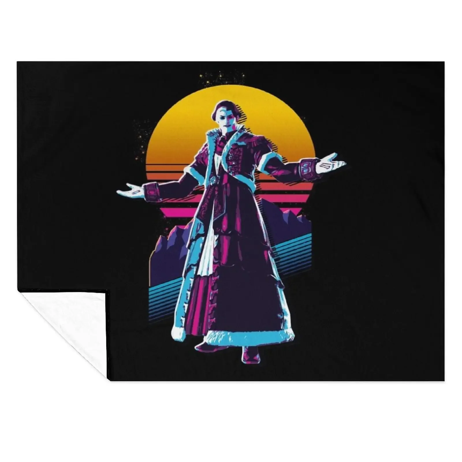 

Emet-Selch - FFXIV *80s retro* Throw Blanket cosplay anime for winter Heavy Decorative Throw Blankets