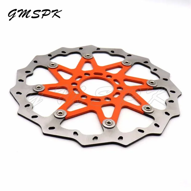 Motorcycle Replacement Floating Front Brake Disc Rotor Aluminum Brake Disk Fit for KTM 125 200 390 ABS DUKE 2013-2016