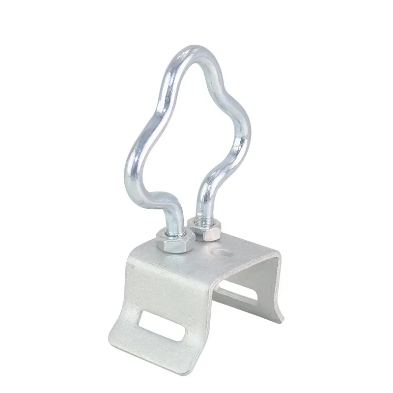 GYTC8S-8-character cable special accessories, fittings, plum blossom retractor, wedge clamp, non-steel belt hoop
