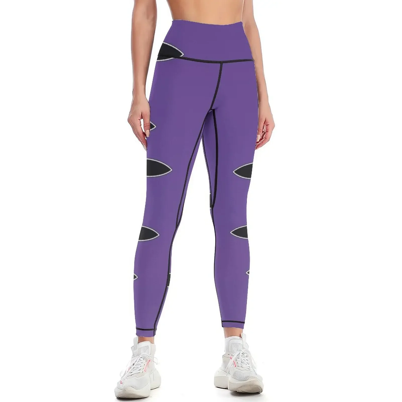 Crippler Purple Leggings legging pants raises butt gym wear harem pants Jogger pants Womens Leggings