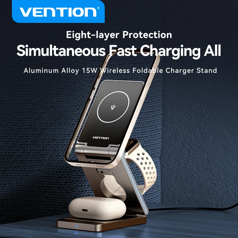 caricatore-wireless-magnetico-vention-15w-supporto-di-ricarica-3-in-1-pieghevole-caricabatterie-rapido-per-iphone-17-16-pro-max-airpods