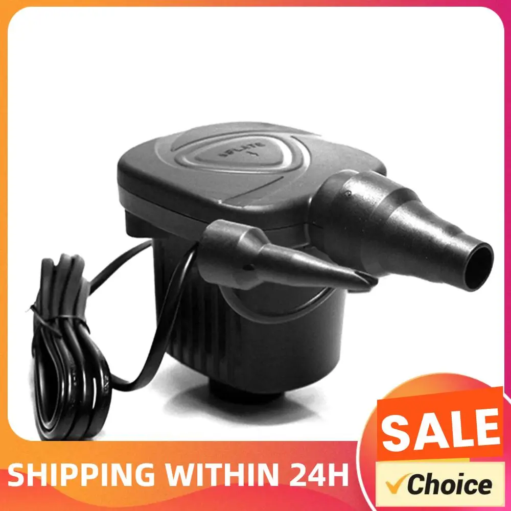 Air Filling Inflator Pump Lightweight Electric Inflatable Compressor for Swimming Ring Air Mattress Pool Bed