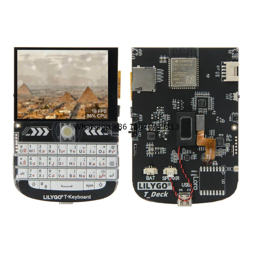 SKU-H668 Lilygo T-Deck Meshtastic-Pocket-Sized Gadget with 2.8-Inch 320x240 IPS LCD Display