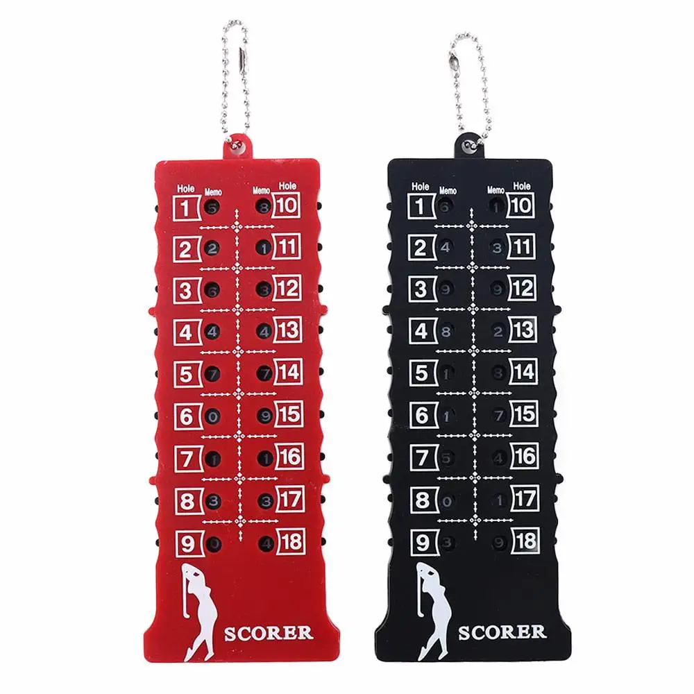 

with Key Chain Stroke Putt Accessories 18 Hole Stroke Score Card Score Counter Golf Shot Count Score Counter