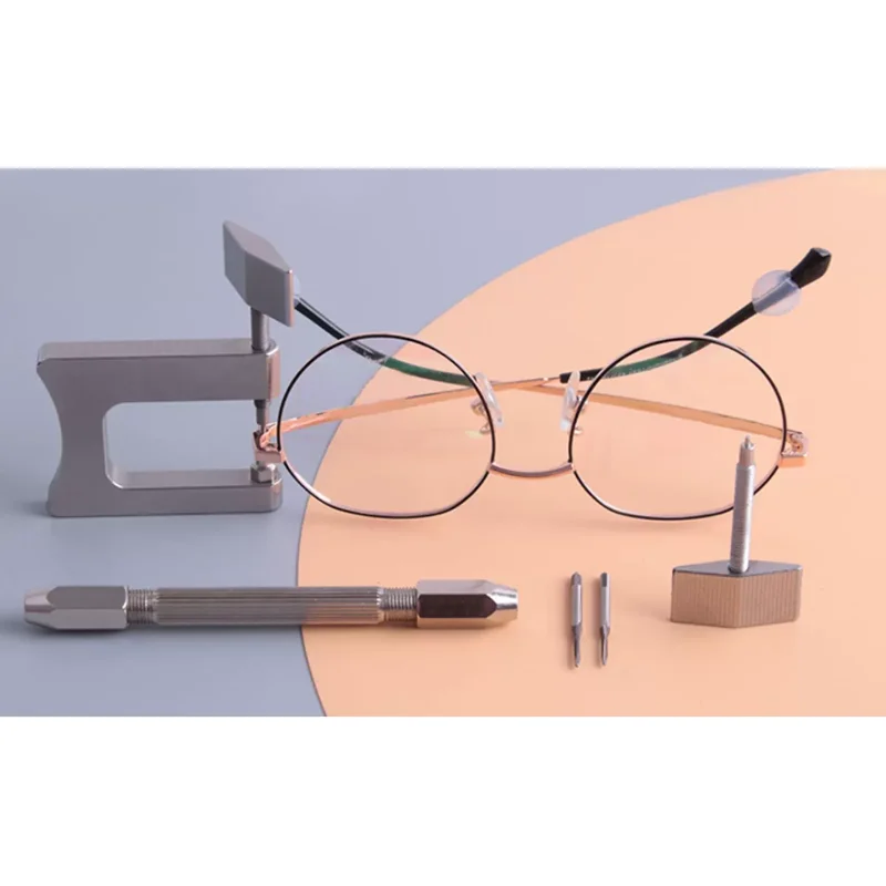 Eyeglass Screw Extractor Tool Kit for Removing Stripped & Broken Frame Screws Repair