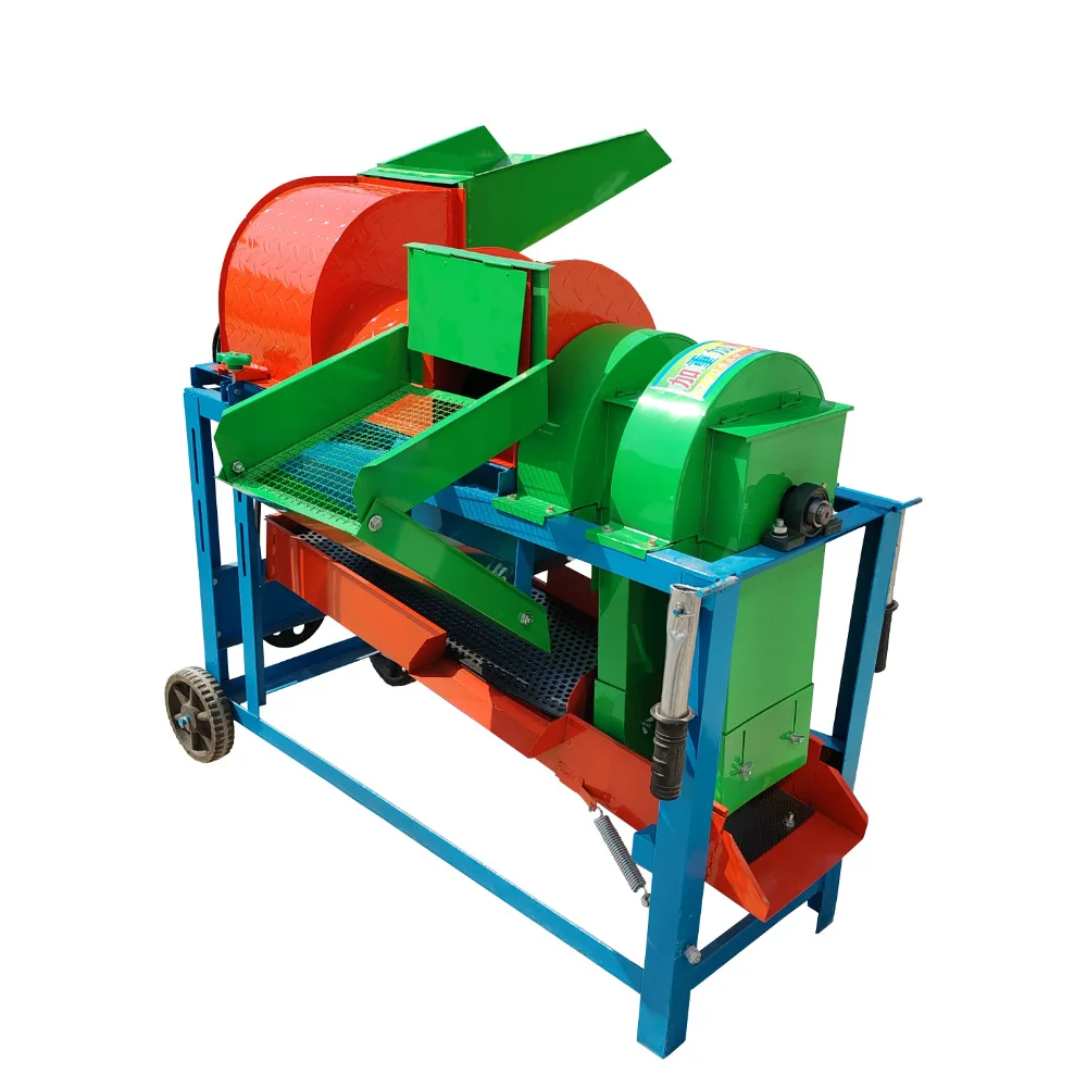 Multifunctional corn threshing machine Household green wheat kernel grain sorghum rapeseed automatic peeling machine threshing