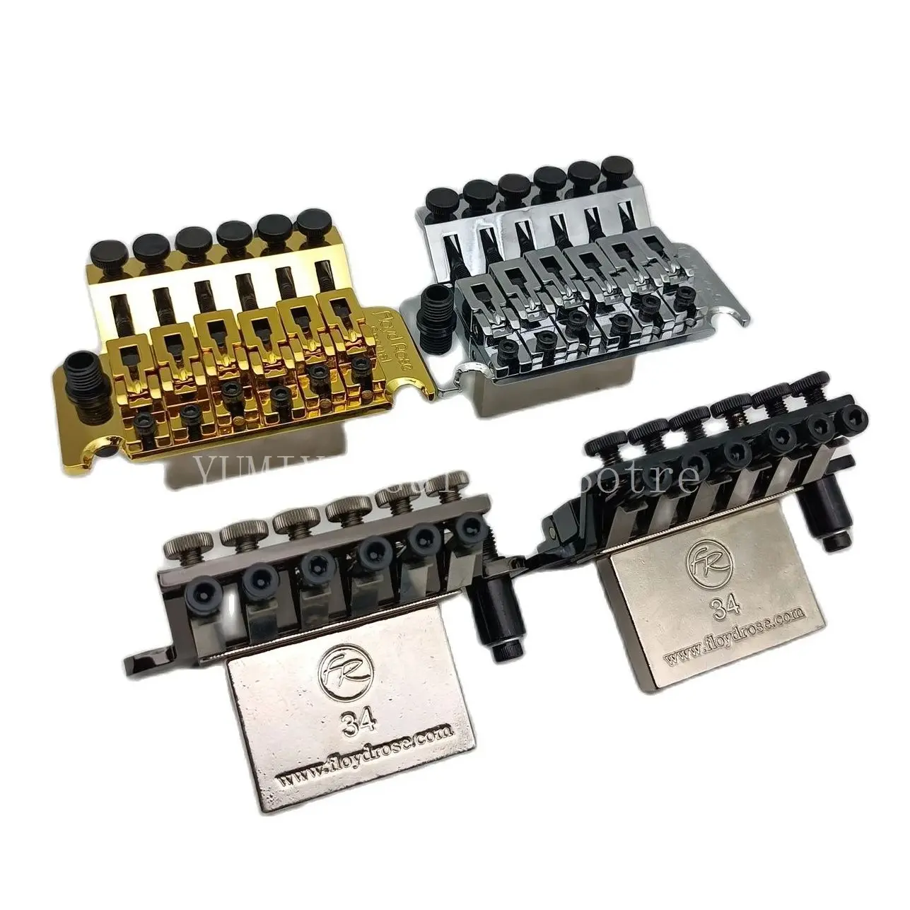 Upgrade Floyd Rose Special Tremolo Bridge Double Locking System Bridge Block Length 34mm Professional Guitar Accessores