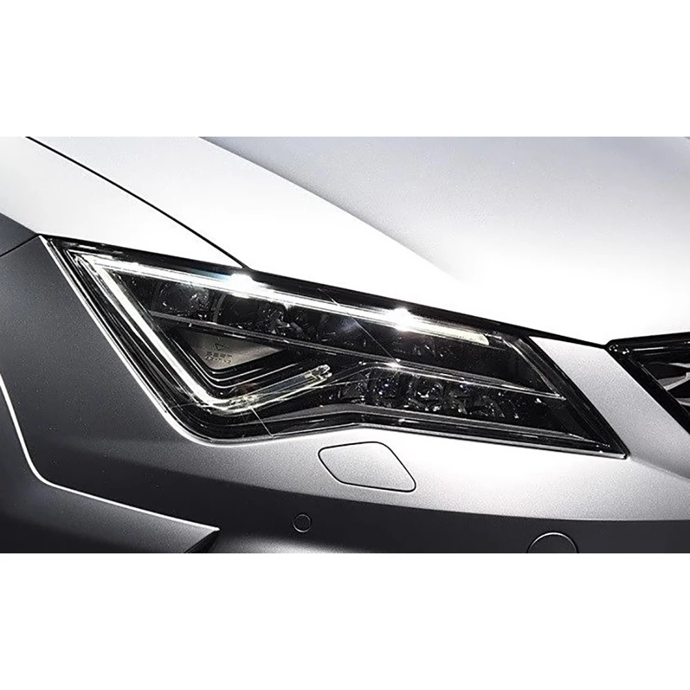 For Seat Leon 2013-2018 Headlight Cover Shade Headlamp Shell Transparent Lampshade Plexiglass Replace Original Lens