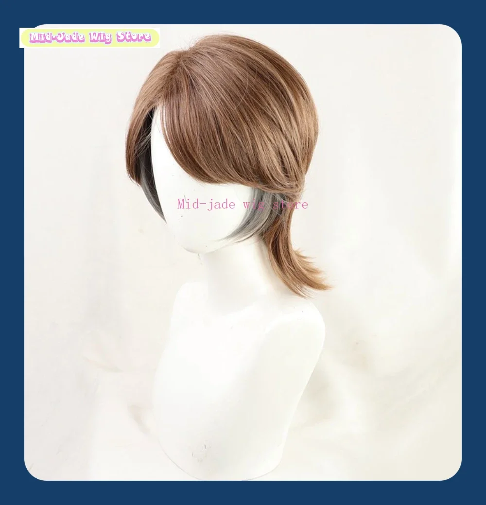 هجوم تيتان الموسم النهائي أنيمي تأثيري حفلة الاصطناعية ألياف مقاومة للحرارة الشعر جان كيرستين شعر مستعار تأثيري #4