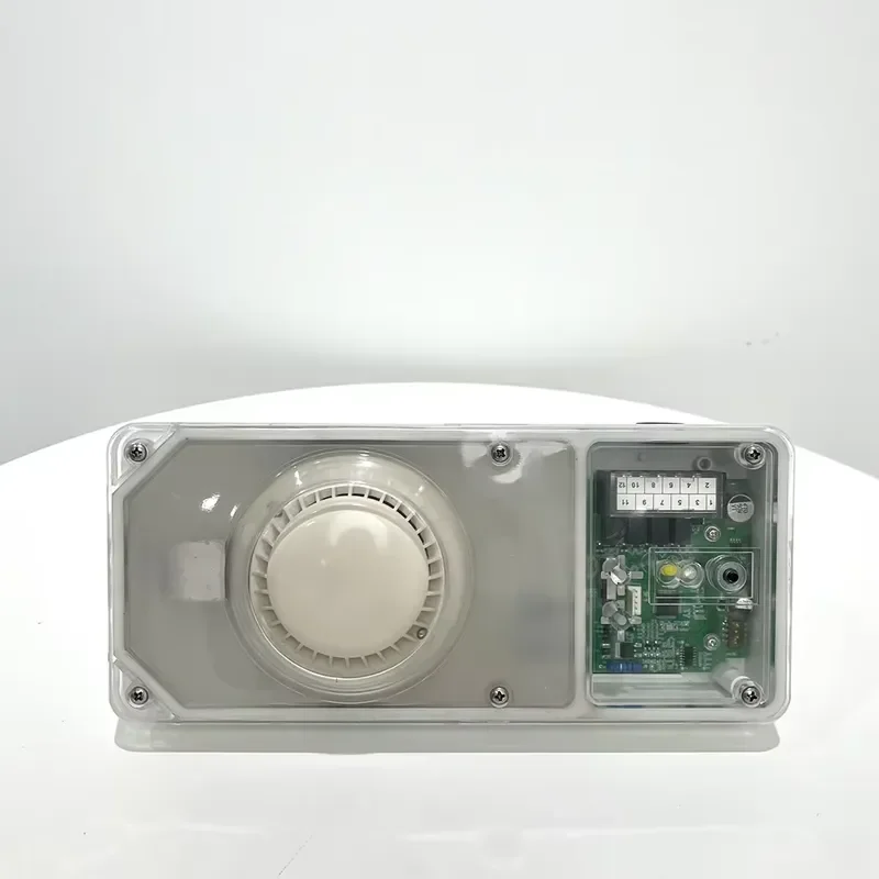 Smart Self Diagnostic Smoke Detector for Pipe Systems with Loud Alarm Sounder Home Security Fire Safety Sensor Device