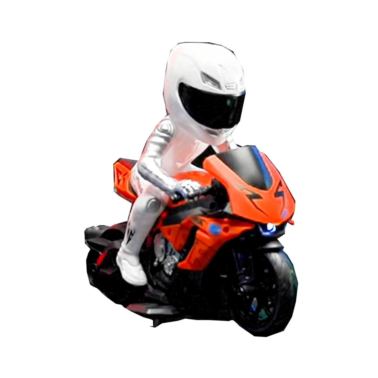 RC Car High Speed Stunt Off-road Metal Motorcycle Electric Remote Control Model Drift Motorcycle with Light Sound Toy Gift