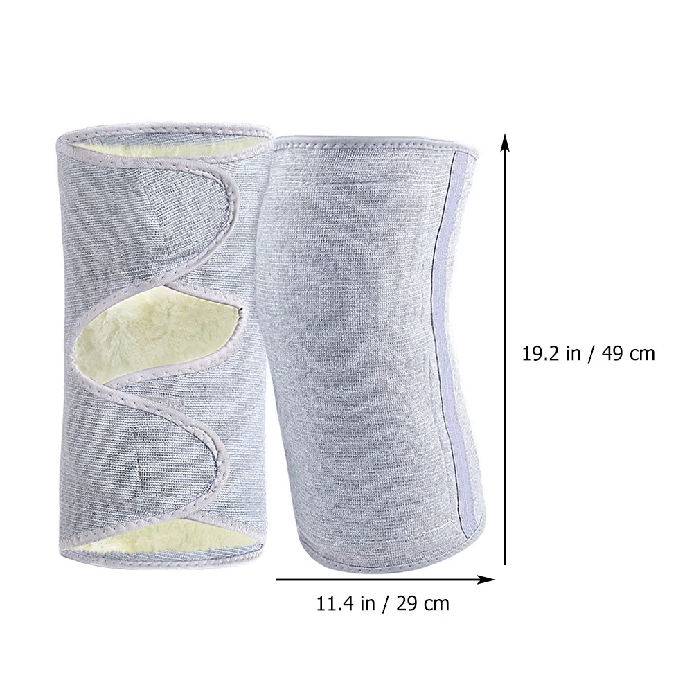 

1Pair Comfortable Knee Protective Cover Premium Material Winter Leg Warmer Ideal Gift for Family Friends