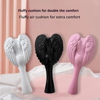 Professional Mini Angel Comb Anti-Clump Comb Air Cushion Comb Electrostatic Elimination Massage Comb Salon Hairdressing Tools