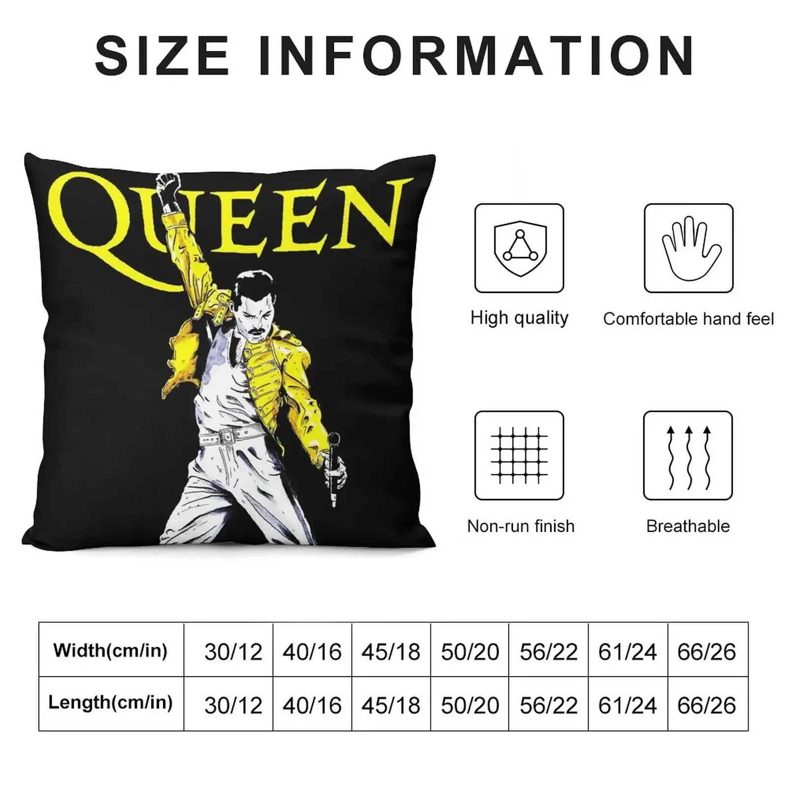 Killer Queen freddie mercury Throw Pillow Sofa Cushions Covers Custom Cushion Photo pillow