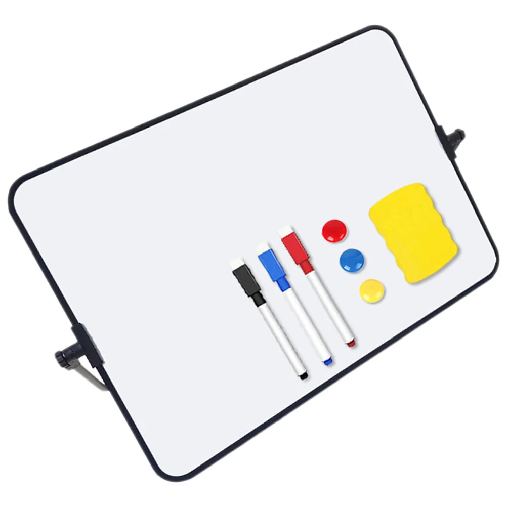 

Black Teaching Children's Writing Drawing Board White School Boards Portable Dry Erase Office Desk