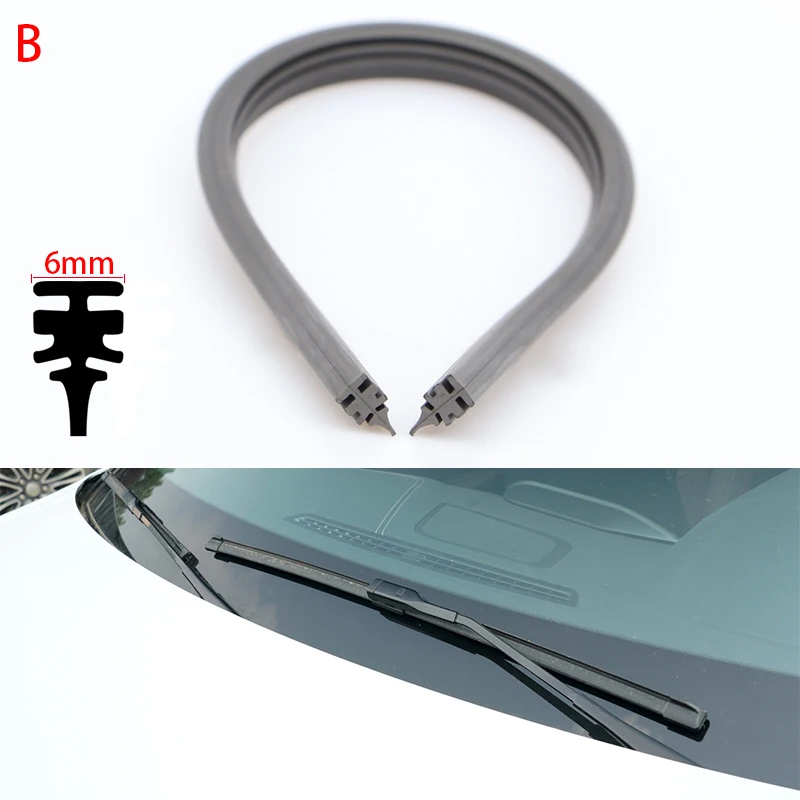 1x Wiper Insert Rubber Strip Refill For SUZUKI SWIFT Grand Vitara SX4 Jimny GSR Car Wiper Blade Accessories