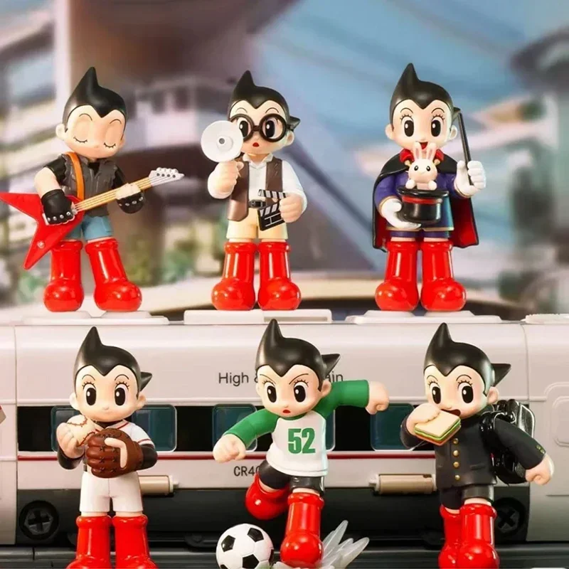 Astro Boy Diverse Life Series Blind Box Cute Action Figure Surprise Mystery Box  Collectible Model Cartoon Decor Toys Gift