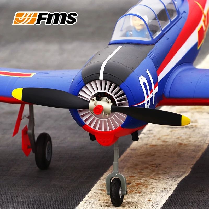 Fms 1200mm 1.2m Cj6 Cj-6 Rc Airplane Chinese Trainer Beginner Pnp With Retracts Radio Control Model Plane Aircraft Avion Gifts
