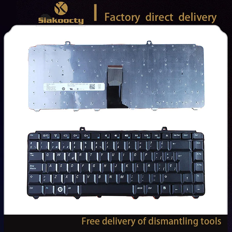 

spanish laptop Keyboard For Dell inspiron 1400 1520 1521 1525 1526 1540 1545 1420 1500 XPS M1330 M1530 NK750 PP29L M1550