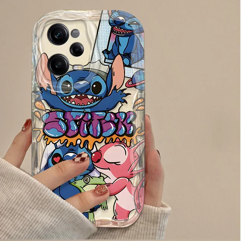 Belle Punti Angeli Cassa Del Telefono Per Samsung Galaxy S25 S24 S23 S21 S20 FE Plus Ultra F06 4G 5G 3D Onda Morbida TPU Della Copertura Posteriore