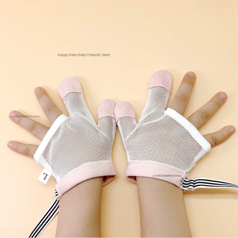 Thumb Index Finger Eating Hand Corrector for Babies To Stop Biting Finger Covers Children To Prevent Hand Addiction with Gloves