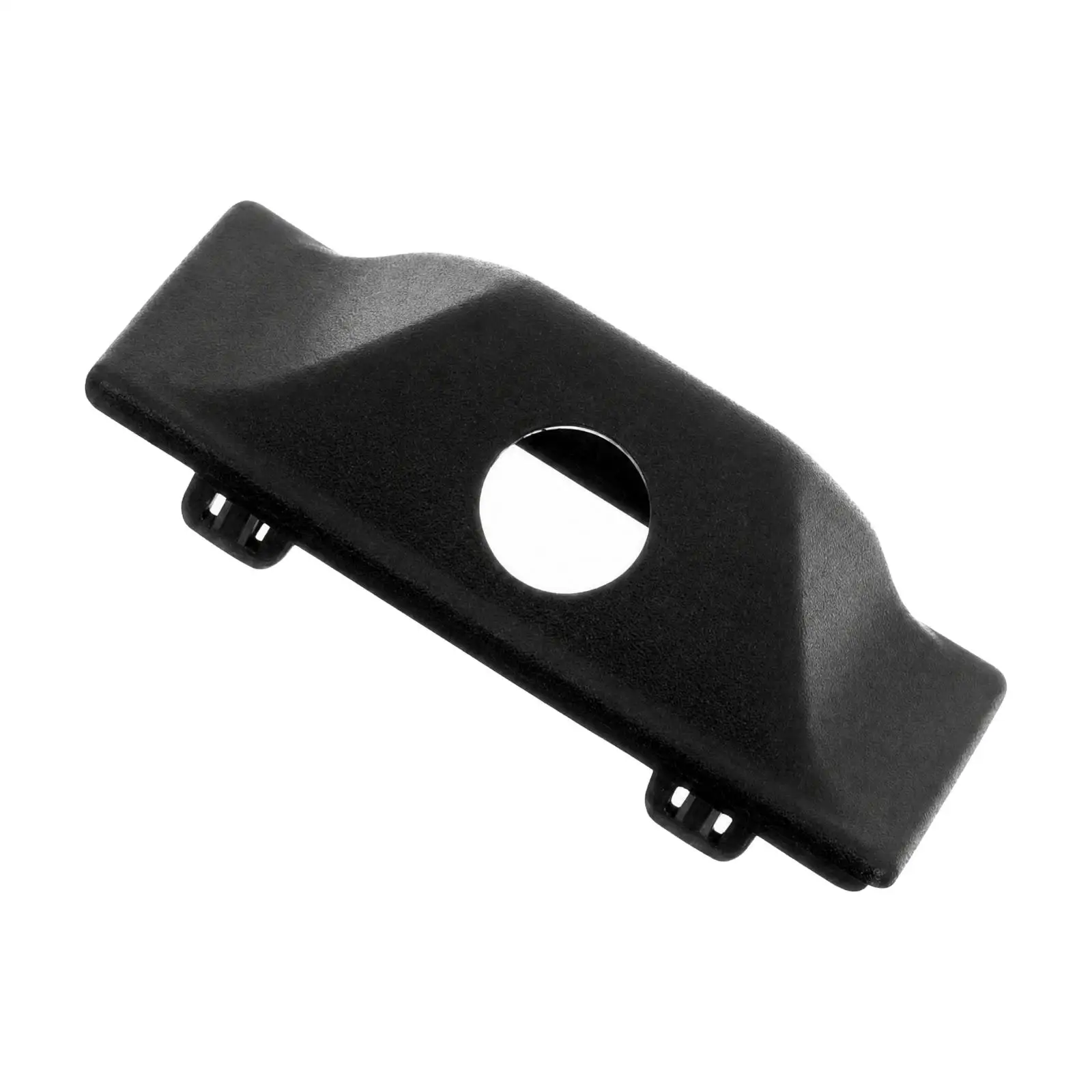 Car Camera Housing Cover for Jeep Compatible Models with Mounting Tabs Matte Black Textured Surface Direct Replacement Part