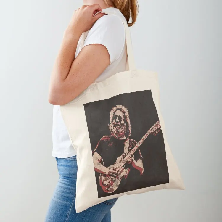 

Jerry Garcia Live Tote Bag large tote bag custom canvas bag Big hand