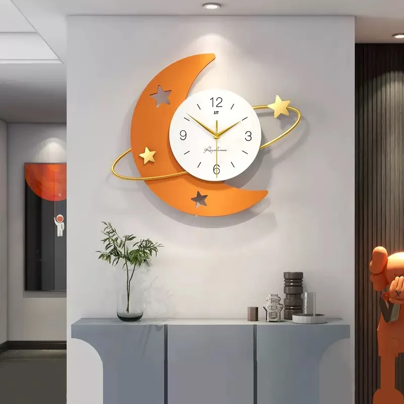 

Wall clock living room fashion decoration clock Nordic luxury art clock wall hanging personalized creative wall hanging clock