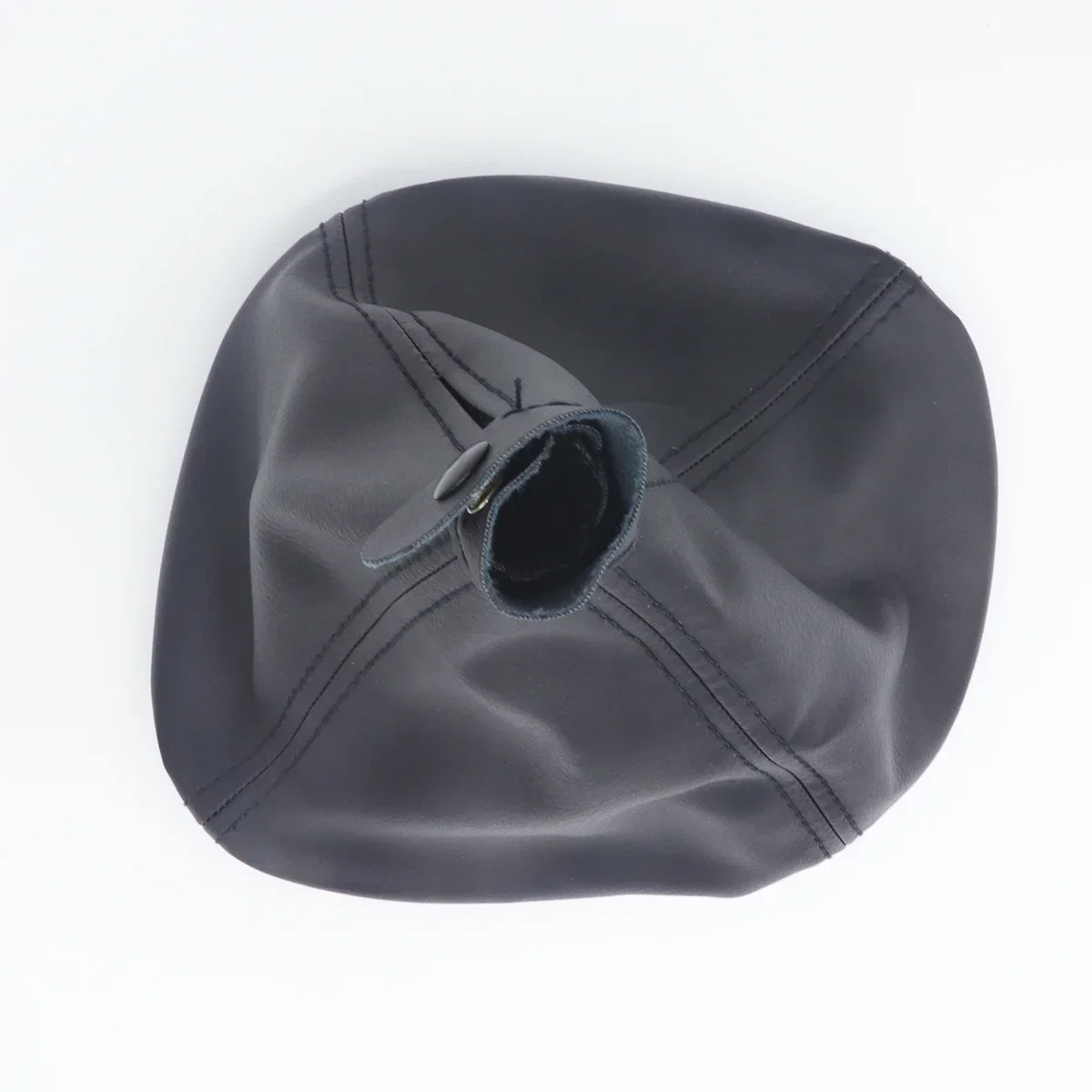 Bota de botão de mudança de marcha para Iveco Daily IV 2006-2011 LHD PU Leather Gaiter Plastic Frame Surround Trim Case substitui poeira de 5/6 velocidades