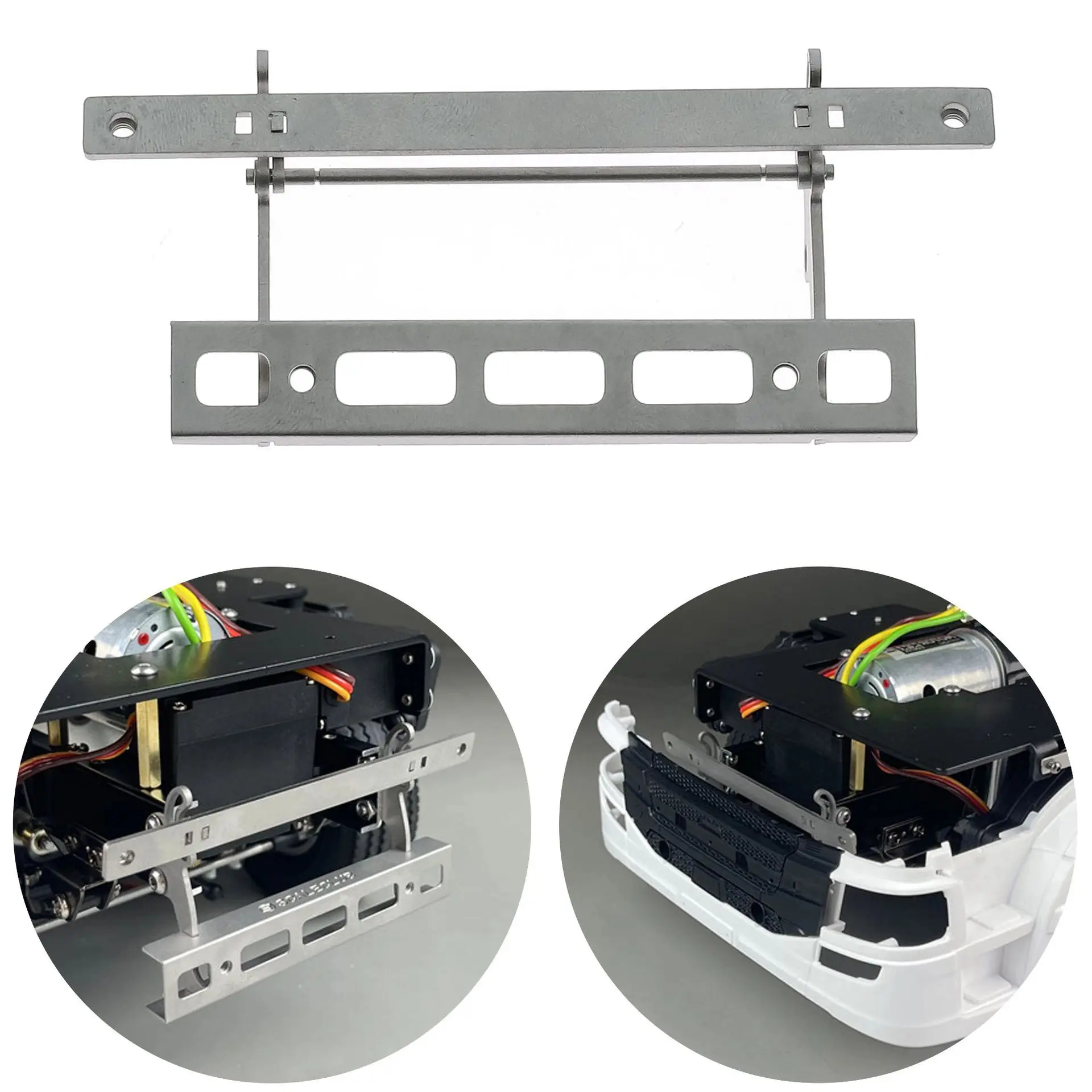 

Передний вращающийся кронштейн, откидная петля для TAMIYA 1/14 Scania 770S