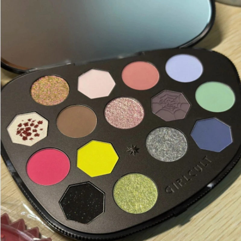 Girlcult 15 Farbe Chamäleon Lidschatten Palette schimmern mattes Auge vegan geräucherte Augen Make-up komplettes Set