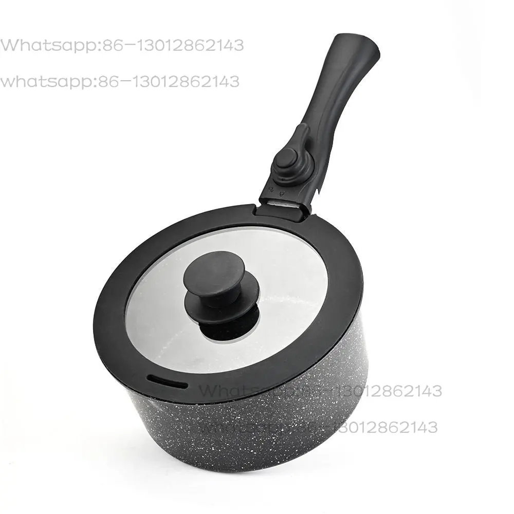 2025   Detachable handle for household pans outdoor cover pot stacking pot
