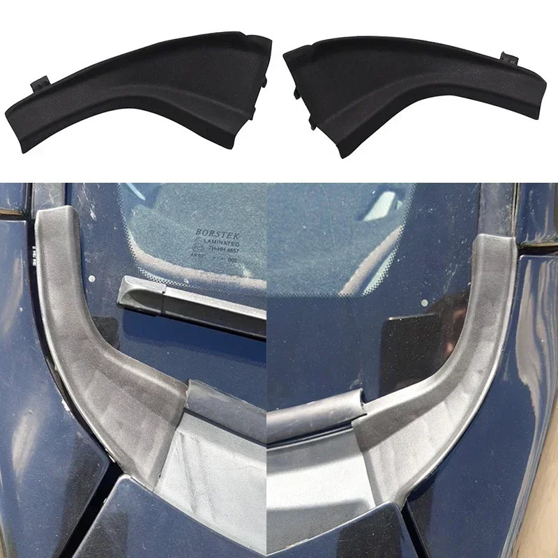 Car Windshield Wiper Cowl Extension Trim Fender Cover for Toyota RAV4 RAV-4 2006 2007 2008 2009 2010 2011 2012 Exterior Parts